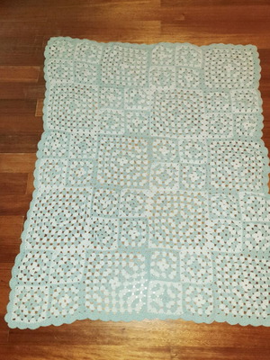 Handmade baby blanket 12M-36M like new unisex