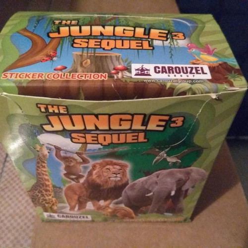 Carouzel The Jungle 3 Sequel sticker album new