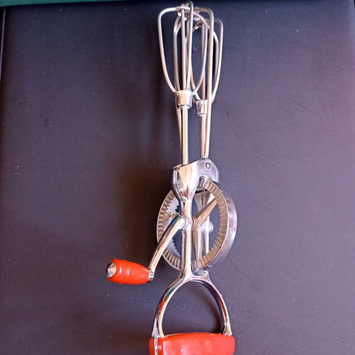 Vintage hand mixer inox like new