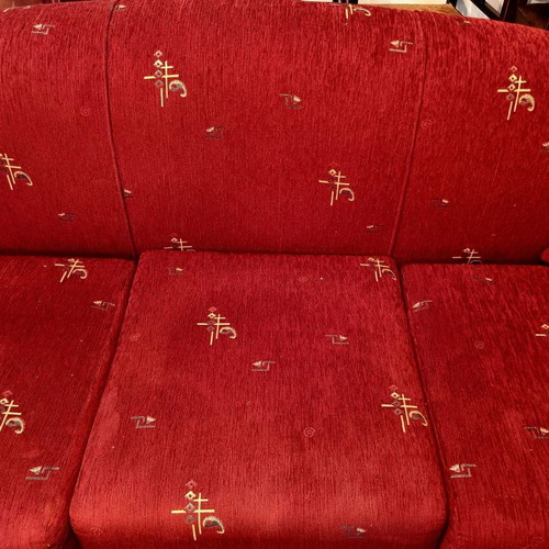 3-Seater Sofa and Armchair Handmade Set Like New