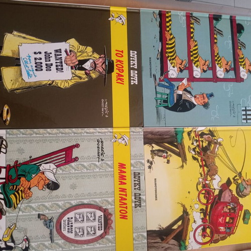 Lucky Luke comic books set of 16 hardcovers like new