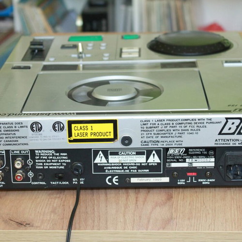 BST Cleving 156 DJ CD Player