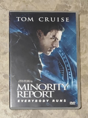 Minority Report double DVD like new, science fiction with subtitles