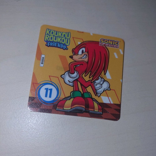 Koukou Roukou Sonic No.11 sticker new