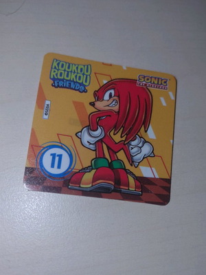 Koukou Roukou Sonic No.11 sticker new