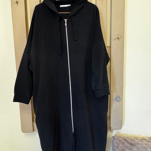 Helmi cardigan long oversized like new, black