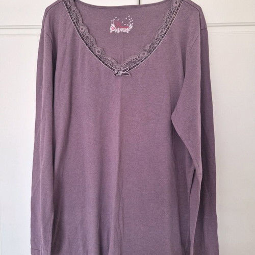 Pink Woman blouse set like new with gift leggings, blue and purple