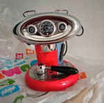 Illy Iperespresso coffee machine used with group