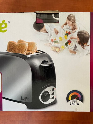 Lafe Toaster 2-Slice 750W new