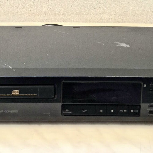 Sony CDP-315 CD player used with scratches and missing button