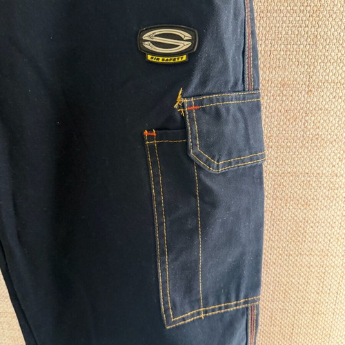 SIS Work Pants like new, size 48, navy blue