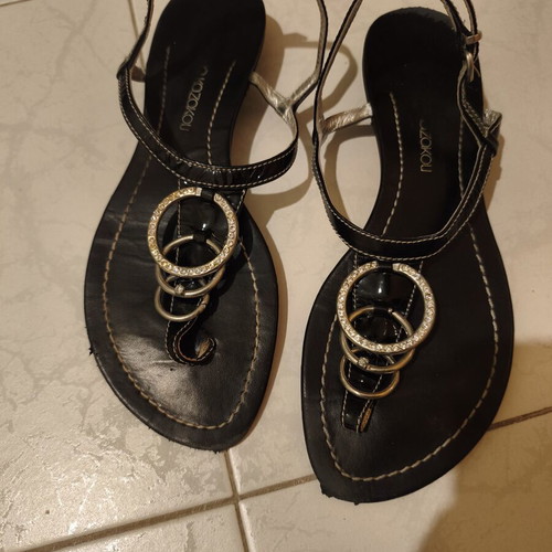 Gianna Kazakou sandals used with silver details size 39