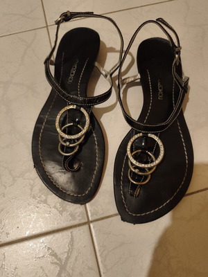 Gianna Kazakou sandals used with silver details size 39