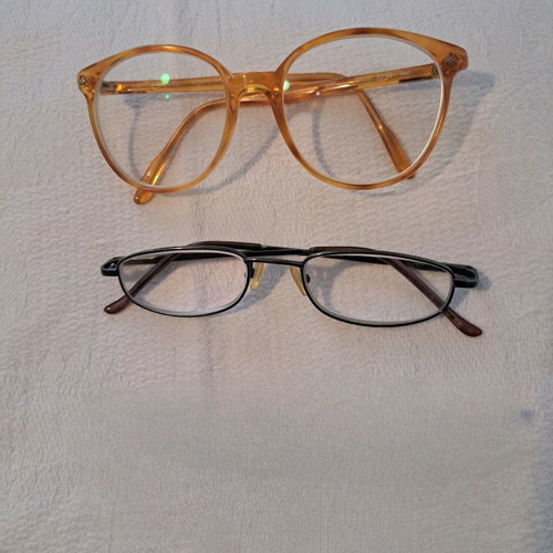 Eyeglasses used, second pair