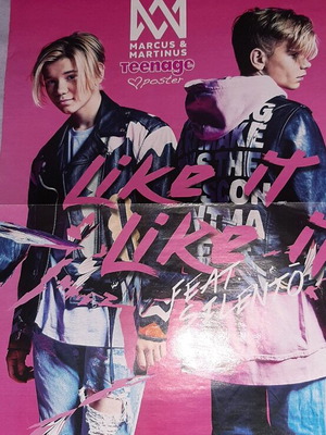 Αφίσα Marcus and Martinus με Brandon Flynn σαν καινούργια