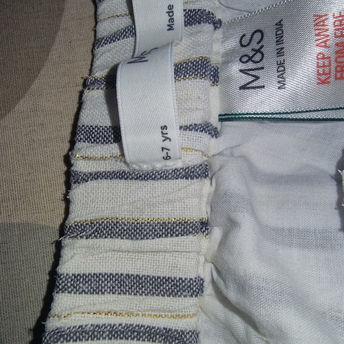 Marks & Spencer girls' shorts, size 6-7 years