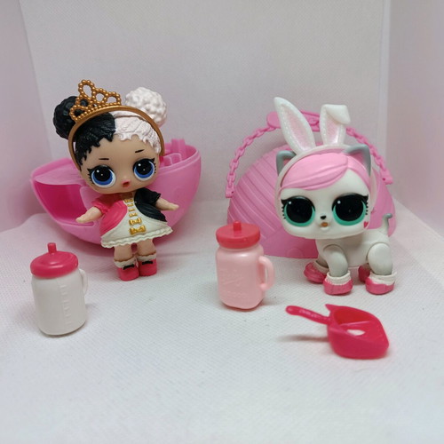 Lol Surprise doll and pet set like new with accessories