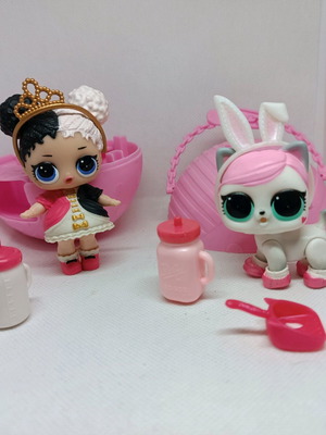Lol Surprise doll and pet set like new with accessories
