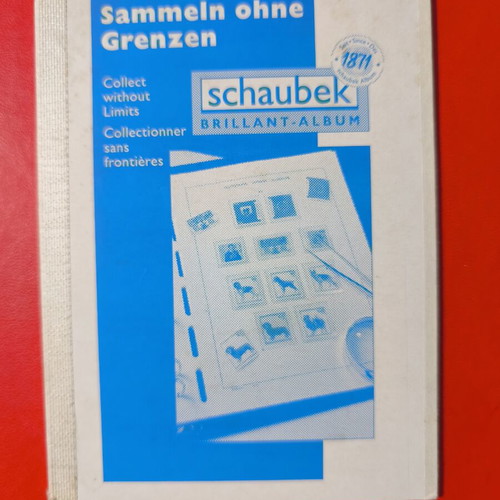Schaubek Brillant-Album with German Reich stamp collection like new