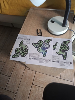 Αυτοκόλλητα Razer καινούργια