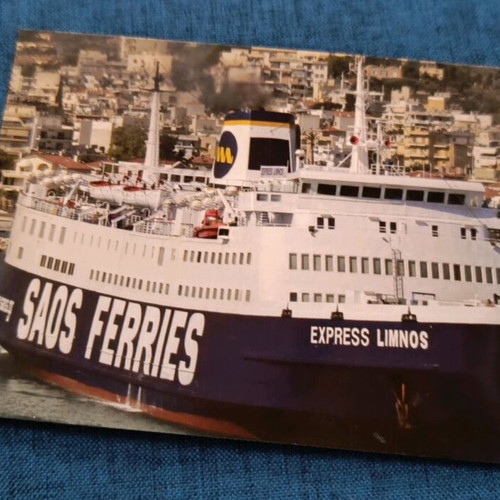 Ship postcard collection like new, rare