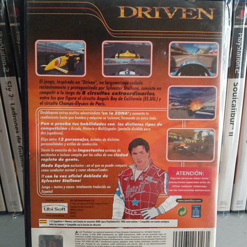 Driven PS2 game