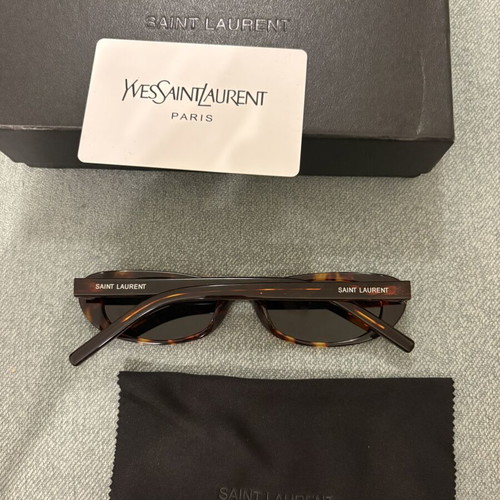 Saint Laurent SL 557 Shade 002 sunglasses new, brown
