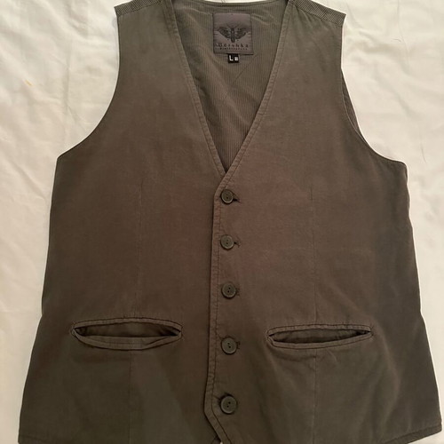 Bershka vest khaki like new, size L