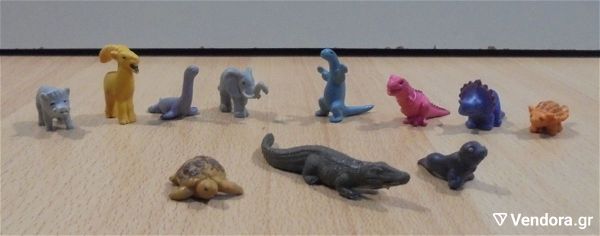  11 palies miniatoures zoakia ke dinosavri