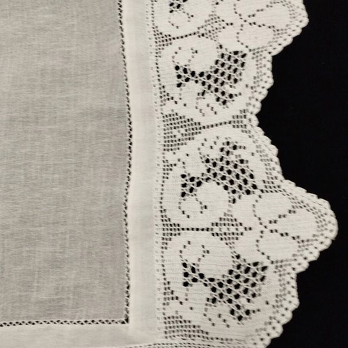 Handmade crochet embroidery like new