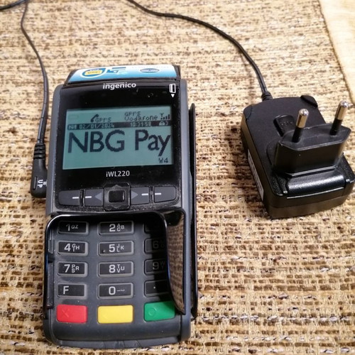 Wireless POS used from National Bank