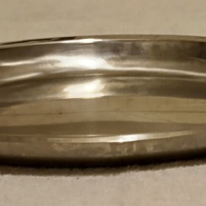 Metal serving platter, large size, excellent condition