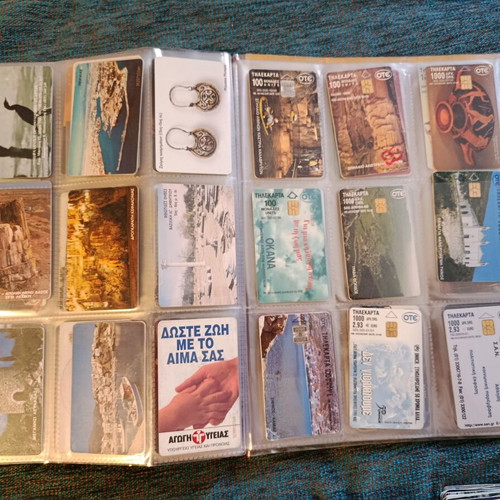 Phone cards collection like new, 500 pieces