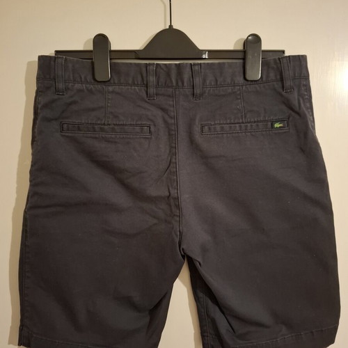Lacoste men's shorts slim fit, like new, dark blue, size M