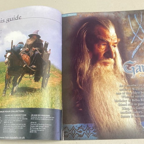 Eaglemoss Lord of the Rings Magazine #22 used, no figure included