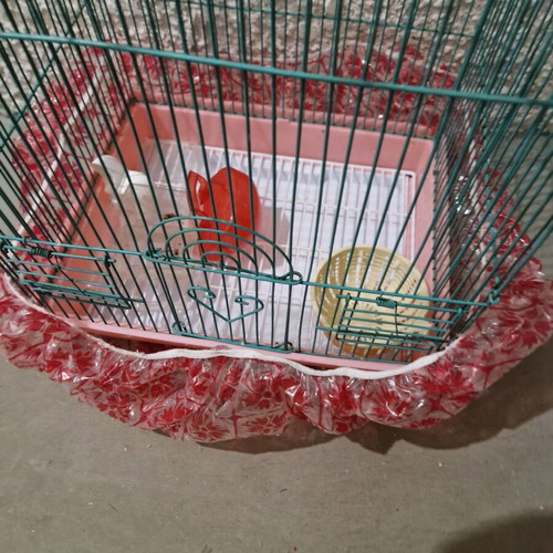 Birdcage for songbirds like new with all accessories