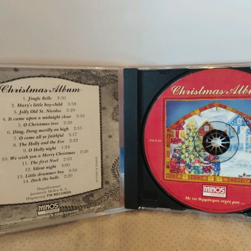 Christmas Album Minos Food CD used, pop