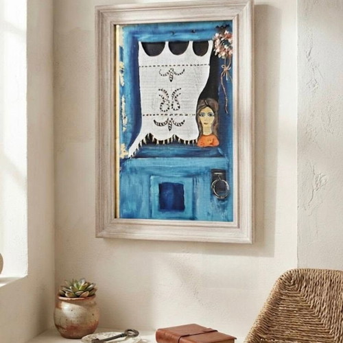 Handmade decorative painting "Prosmone" new