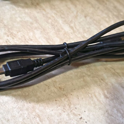 Firewire 400 cables new, 2m and 1m, 6pin to 4pin and 6pin