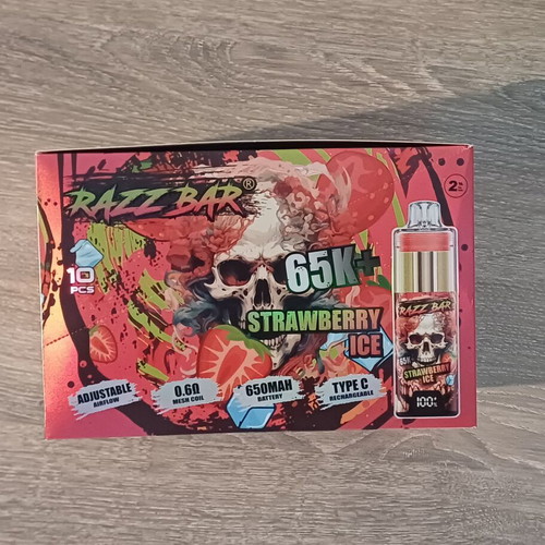 RazzBar 65k Puffs disposable vape new
