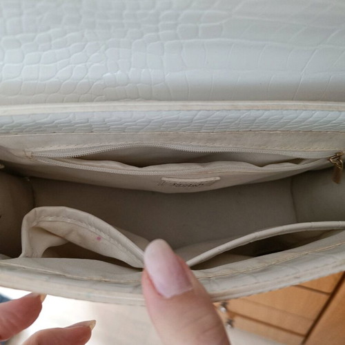 Nollah women's bag white like new