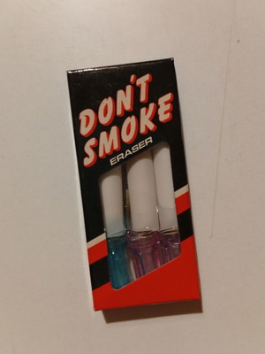 Γόμα Don't Smoke, σπάνια ιαπωνική