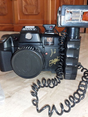 Vintage κάμερα Sony Big Royal View σαν καινούργια με φλας και θήκη