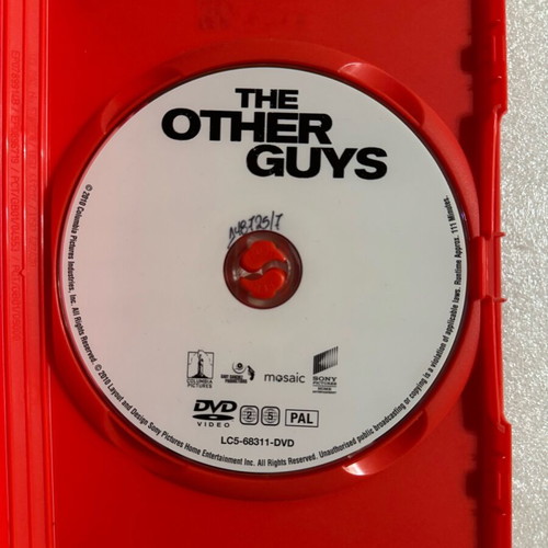The Other Guys DVD used comedy adventure with subtitles