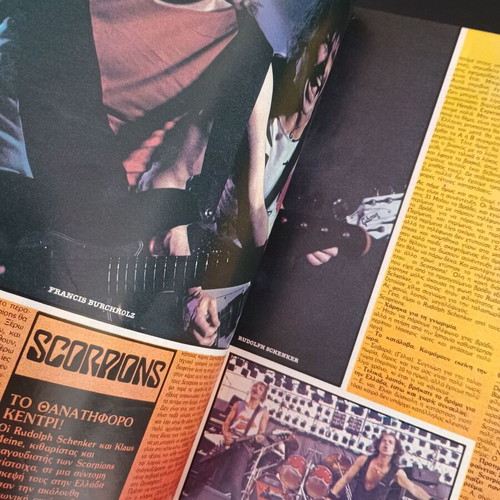 VVM Pop & Rock Magazine Issue 89 July 1985 used with Sting poster