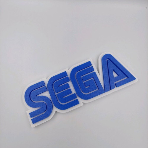 Sega Logo new, 20cm retro gaming decor
