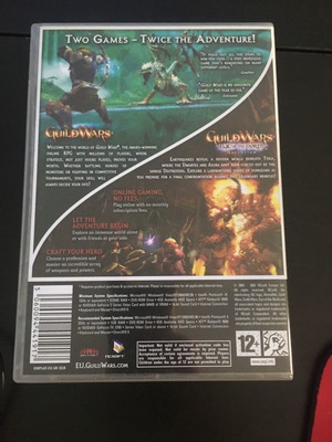 Guild Wars Platinum Edition PC used, action game