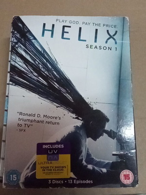 Helix Season 1 DVD like new, action adventure with subtitles