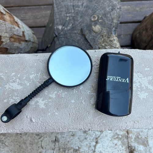 Bicycle light and mirror set