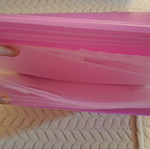 SKAG Pink Expanding File Folder A4